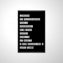 Table of big cities