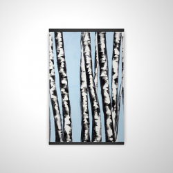 Pastel birches