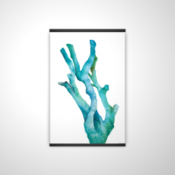 Small watercolor sea coral