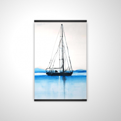 Sailboat on a calm water