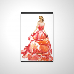 Beautiful red prom dress