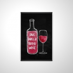Sauvez l'eau buvez du vin