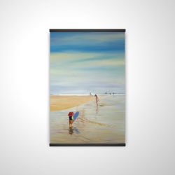 Children at the beach