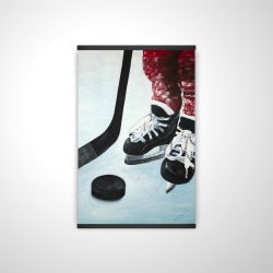 Young hockey player