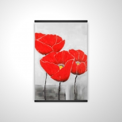 Three poppies