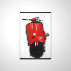 Scooter italien rouge