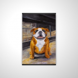 Bouledogue souriant
