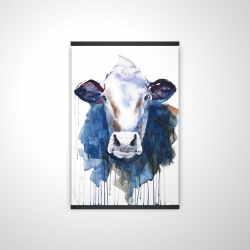 Vache à l'aquarelle
