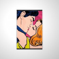 Couple de style pop art