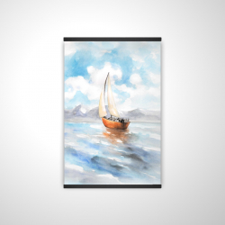 Sailboat landscape