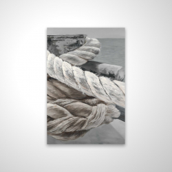 Twisted boat rope