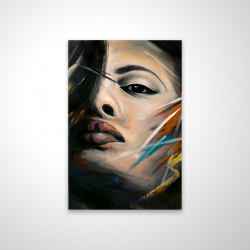 Abstract woman portrait