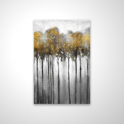Forêt abstraite jaune