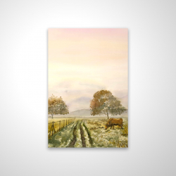 Doux matin à la campagne