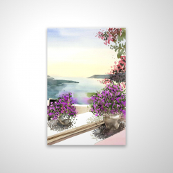 Vue sur la mer méditerranée