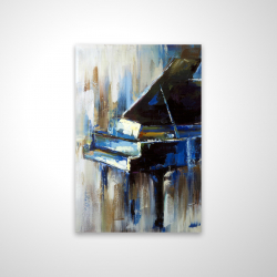 Piano à queue abstrait