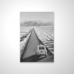 Car on the road