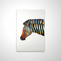 Colorful zebra