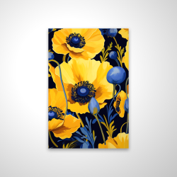 Jaune et bleu