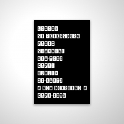 Table of big cities