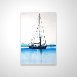 Sailboat on a calm water