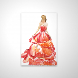Beautiful red prom dress