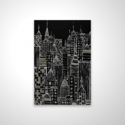 Illustrative city towers