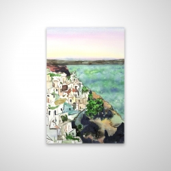Paysage de la crète