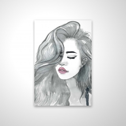Beautiful female hair