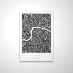 Graphic map of london