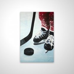 Young hockey player
