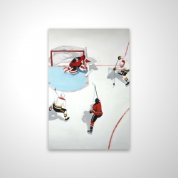 Eventful hockey game