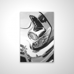 Beautiful chrome car