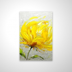 Yellow fluffy flower
