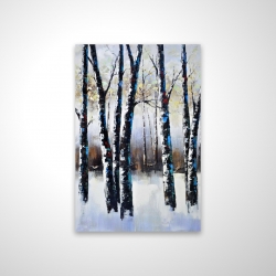 Arbres gelés