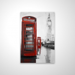 Red phonebooth with the big ben