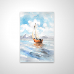 Sailboat landscape