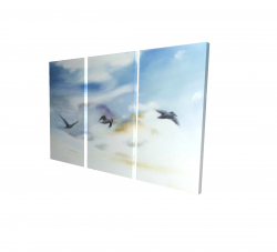 Birds in the sky