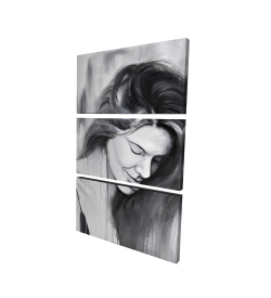 Portrait de femme souriante