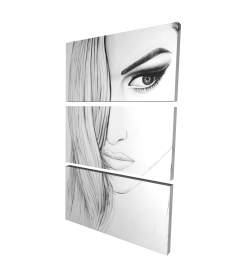 Portrait noir et blanc