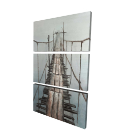 Vieux pont abandonné