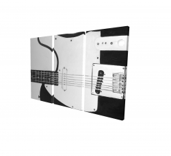 Black rock guitar