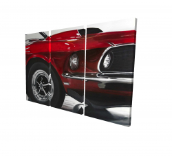 Classic red car