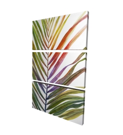 Feuille de palmier tropical