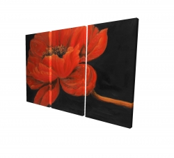 Red petal flower