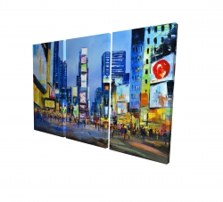 Paysage urbain dans times square