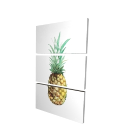 Ananas à l'aquarelle