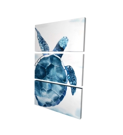 Tortue bleu