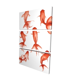 Petits poissons rouge