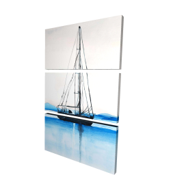 Sailboat on a calm water